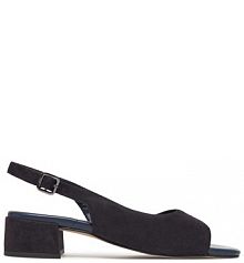 Sandały na obcasie HÖGL granatowe