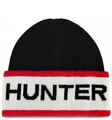 Czapka zimowa Hunter czarna damska