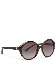 Okulary Guess brązowe damskie