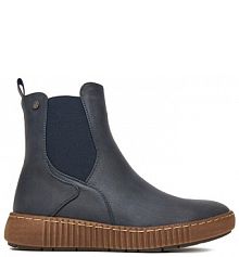 Botki Go Soft granatowe damskie