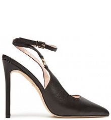 Sandały na obcasie Marciano Guess czarne