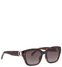 Okulary Fossil brązowe damskie