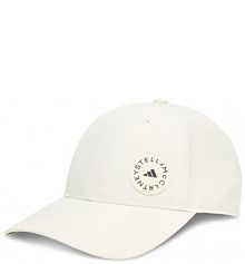 Czapka z daszkiem adidas by Stella McCartney beżowa damska