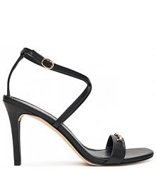 Sandały na obcasie MICHAEL Michael Kors czarne