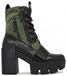 Botki na obcasie United Nude khaki