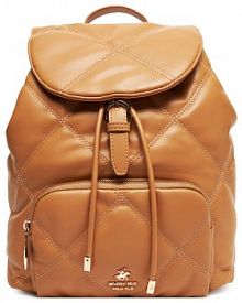 Plecak Beverly Hills Polo Club beżowy damski