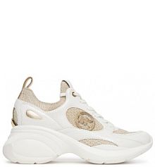 Sneakersy MICHAEL Michael Kors złote damskie