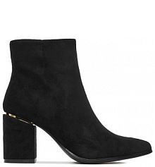 Botki na obcasie DeeZee czarne