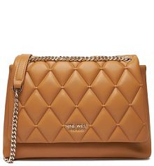 Torebka wieczorowa Nine West brązowa