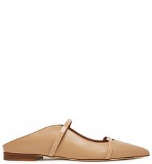 Klapki MALONE SOULIERS beżowe damskie