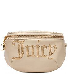 Torebka listonoszka Juicy Couture beżowa