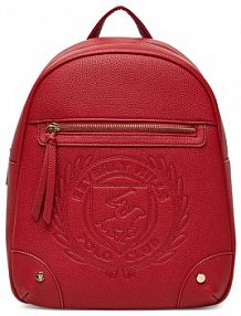 Plecak Beverly Hills Polo Club czerwony damski