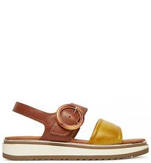 Sandały Marco Tozzi zielone damskie