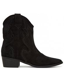 Botki na obcasie DeeZee czarne