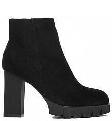 Botki na obcasie DeeZee czarne