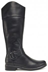 Kozaki Caprice czarne damskie