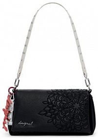 Torebka listonoszka Desigual czarna