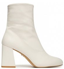 Botki na obcasie Aldo białe