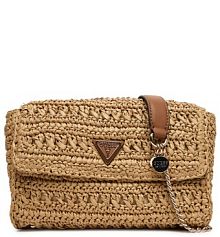 Torebka wieczorowa Guess brązowa