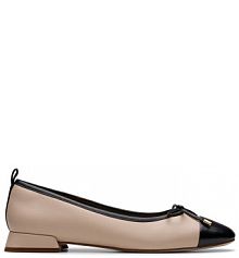 Baleriny Clarks beżowe