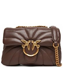 Torebka wieczorowa PINKO brązowa