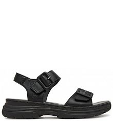 Sandały Rieker czarne damskie