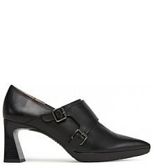 Półbuty na obcasie Hispanitas czarne