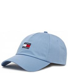 Czapka z daszkiem Tommy Jeans błękitny damska