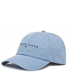 Czapka z daszkiem Tommy Jeans błękitny damska