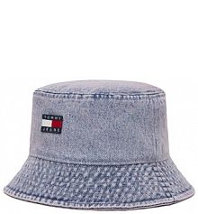 Kapelusz Tommy Jeans różowy damski