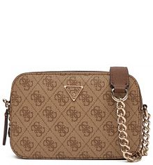 Torebka wieczorowa Guess brązowa