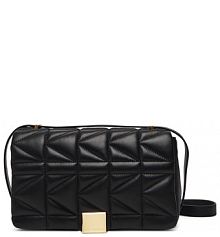 Torebka listonoszka KARL LAGERFELD czarna