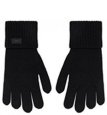 Rękawiczki Weekend Max Mara czarne damskie