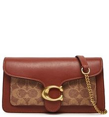 Torebka wieczorowa Coach brązowa