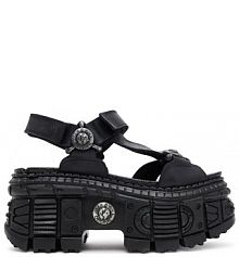 Sandały na obcasie NEW ROCK czarne