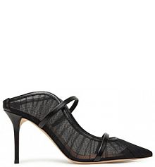 Klapki MALONE SOULIERS czarne damskie