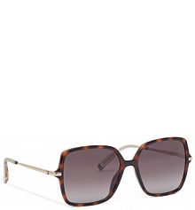 Okulary Tommy Hilfiger brązowe damskie