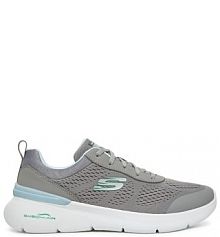 Sneakersy Skechers szare damskie