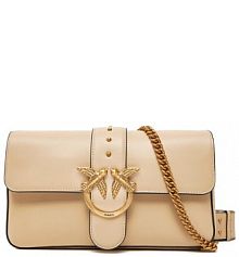 Torebka listonoszka PINKO beżowa