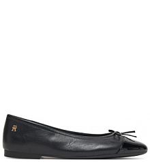 Baleriny Tommy Hilfiger czarne