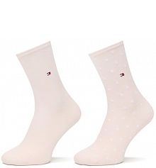 Skarpetki Tommy Hilfiger różowe damskie