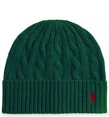 Czapka z daszkiem Polo Ralph Lauren zielona damska