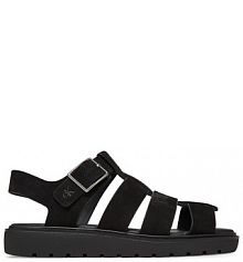 Sandały Calvin Klein Jeans czarne damskie