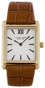 Zegarek U.S. Polo Assn. brązowy damski