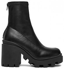 Botki na obcasie DeeZee czarne