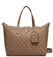 Torba weekendowa Guess brązowa