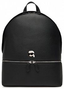 Plecak KARL LAGERFELD czarny damski
