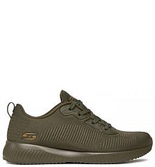 Sneakersy Skechers khaki damskie