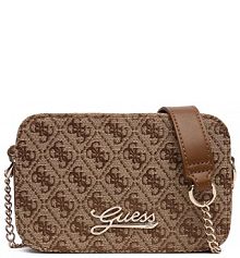 Torebka wieczorowa Guess brązowa
