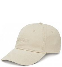 Czapka z daszkiem Calvin Klein écru damska